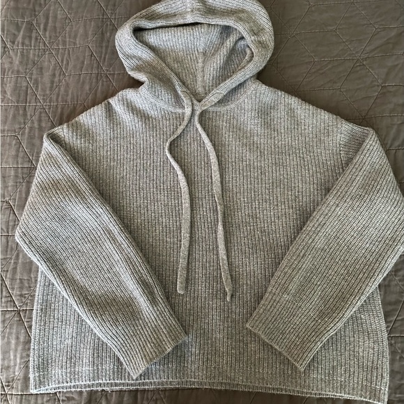 Quince Sweaters - Quince Mongolian Cashmere Fisherman Pullover Hoodie